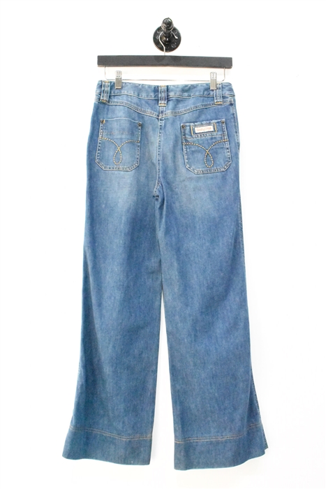 Faded Denim See by Chloe Wide-Leg, size 26