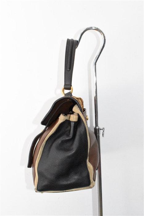 Colour Blocked Saint Laurent Handbag, size M