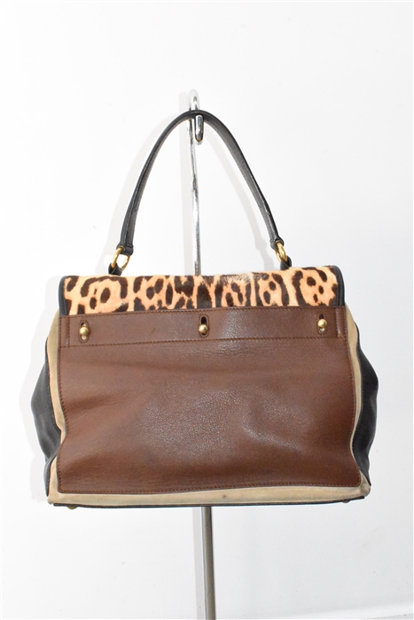 Colour Blocked Saint Laurent Handbag, size M