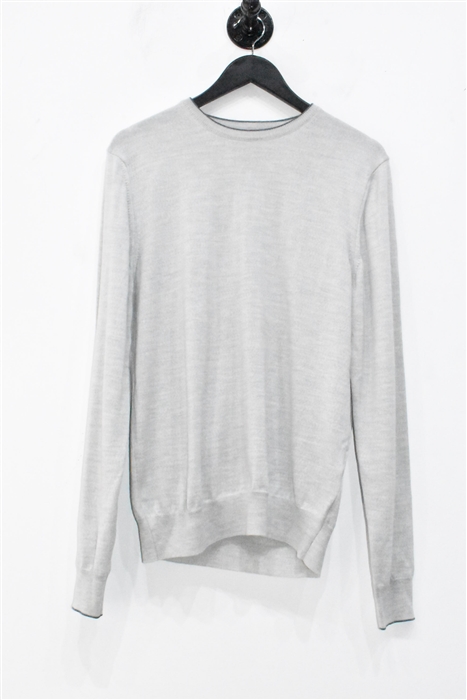 Heather Gray Emanuel Berg Pullover, size L