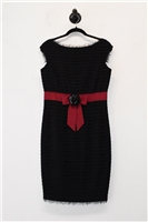 Black Chanel Sheath Dress, size 8