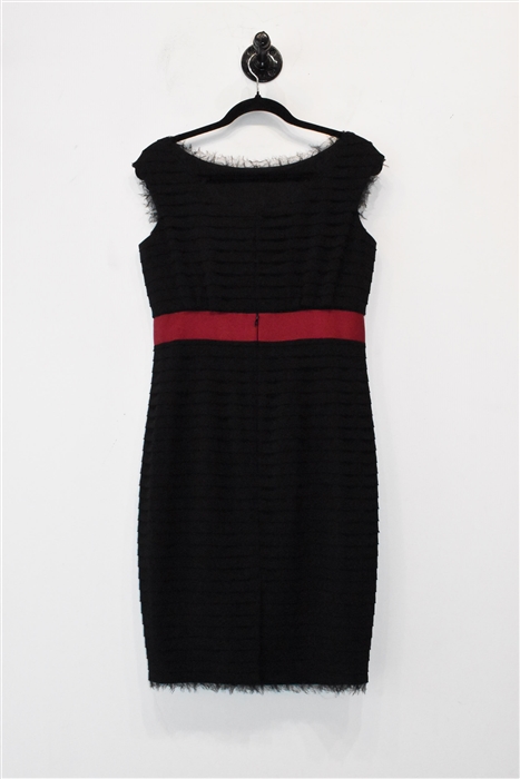 Black Chanel Sheath Dress, size 8