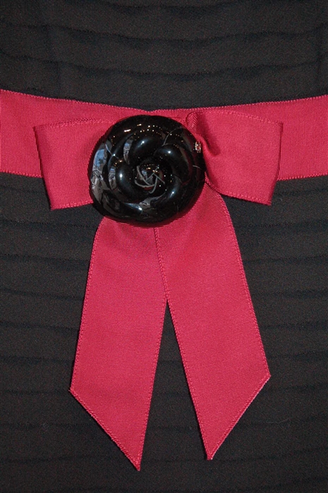 Black Chanel Sheath Dress, size 8