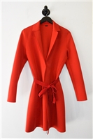 Bright Red Seventy Trench Coat, size 6