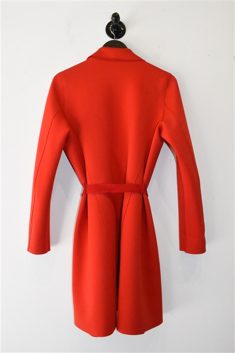 Bright Red Seventy Trench Coat, size 6
