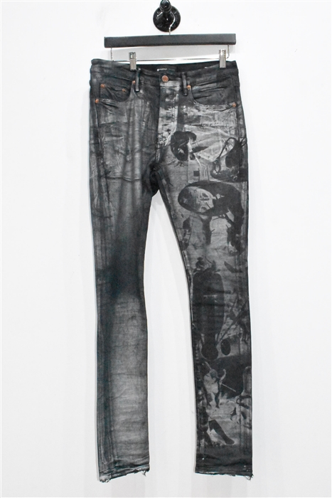 Print Purple Denim, size 30