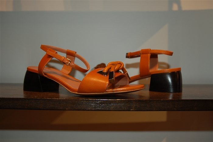 Cognac Sportmax Sandal, size 9