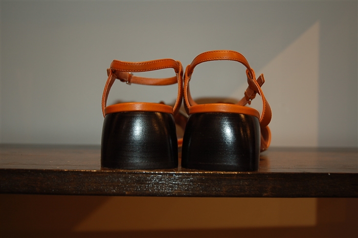 Cognac Sportmax Sandal, size 9