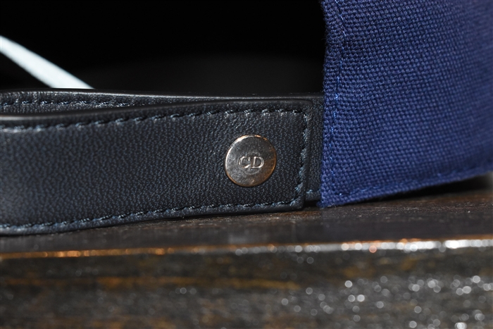 Navy Dior Cap, size M