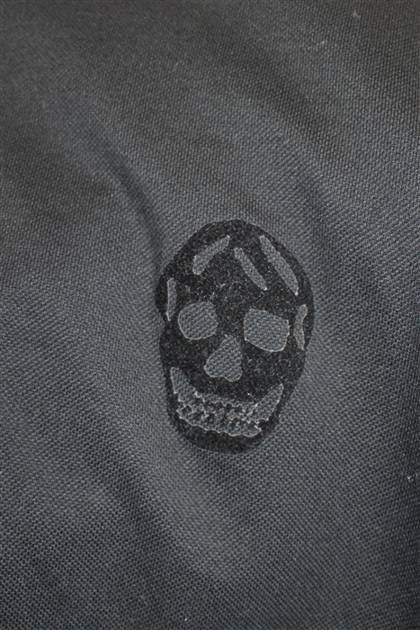 Basic Black Alexander McQueen Polo, size S
