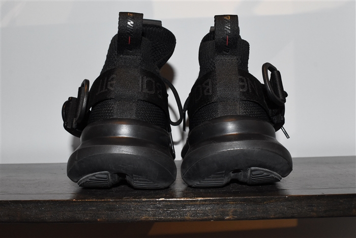 Basic Black Neil Barrett Sneaker, size 10