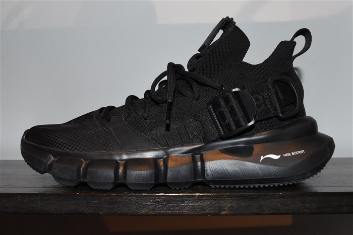 Basic Black Neil Barrett Sneaker, size 10