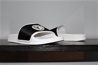 White & Black Giuseppe Zanotti Slides, size 6