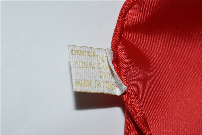 Print Gucci - Vintage Silk Scarf, size O/S