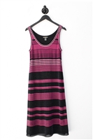 Pink Stripe Zac Posen Dress & Cardigan, size L