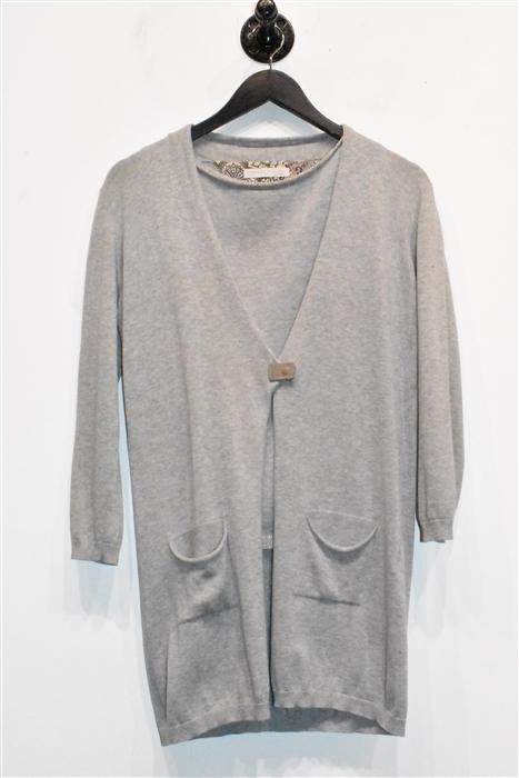 Heather Gray Fabiana Filippi Twin-Set, size 4