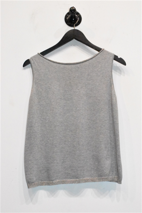 Heather Gray Fabiana Filippi Twin-Set, size 4