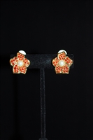 Ruby Nina Ricci Earrings, size O/S
