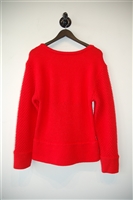 Bright Red Helmut Lang Pullover, size XS