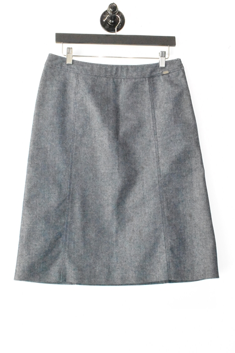 Denim Blue Chanel Denim Skirt, size M
