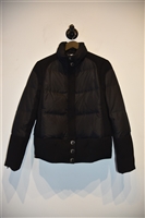 Basic Black Versace Collection Puffer Jacket, size 6