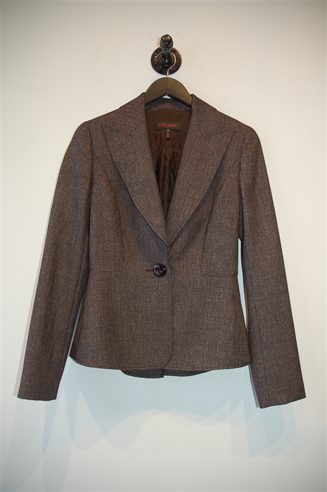 Dark Bronze Escada Pant Suit, size 4