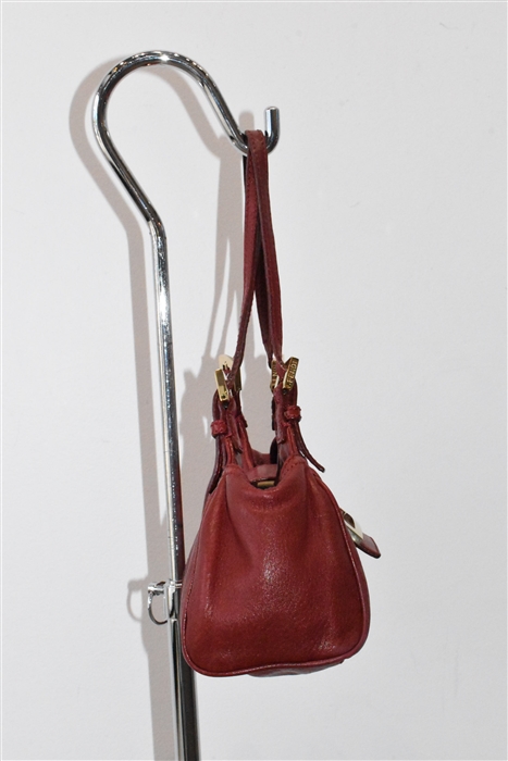 Dark Red Fendi Handbag, size S