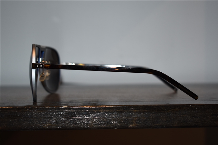 Navy Dior Sunglasses, size O/S