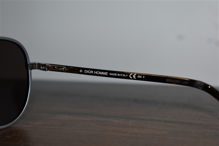 Navy Dior Sunglasses, size O/S