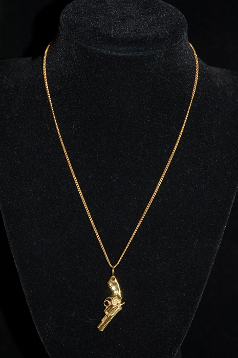 Gold Saint Laurent Necklace, size O/S