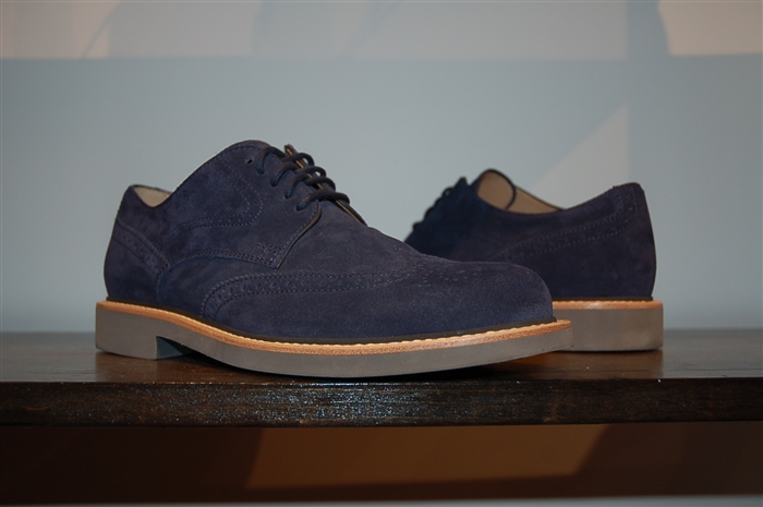 Navy Tod's Derby, size 8