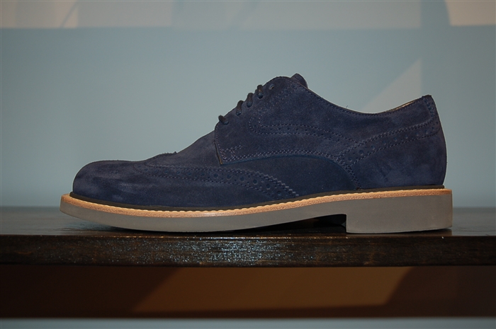Navy Tod's Derby, size 8