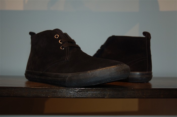 Black Suede Prada Chukkas, size 7