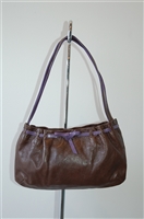 Dark Leather Miu Miu Shoulder Bag, size S