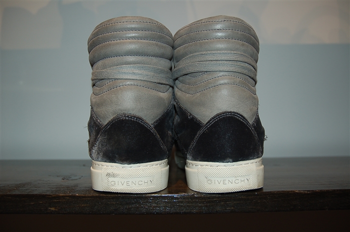 Stone Givenchy High-Top Sneakers, size 8