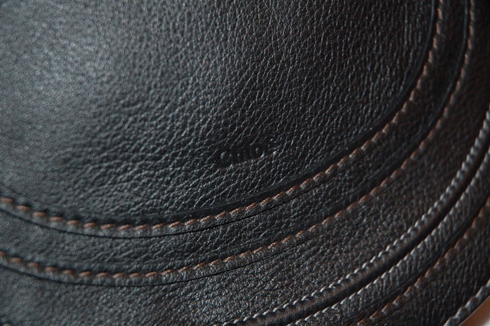 Black Leather Chloe Cross-Body, size M