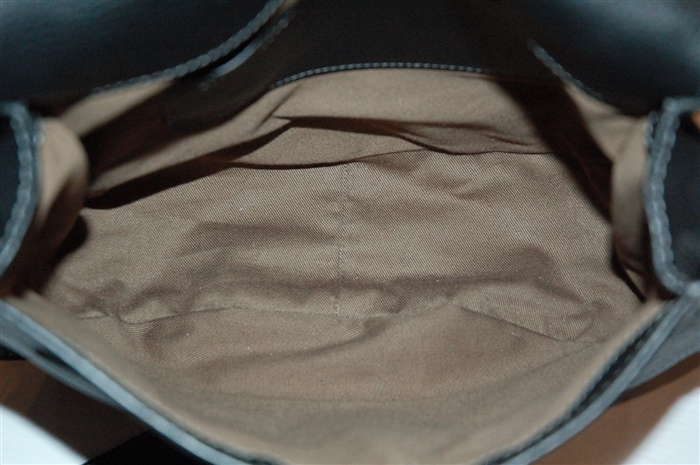 Black Leather Chloe Cross-Body, size M