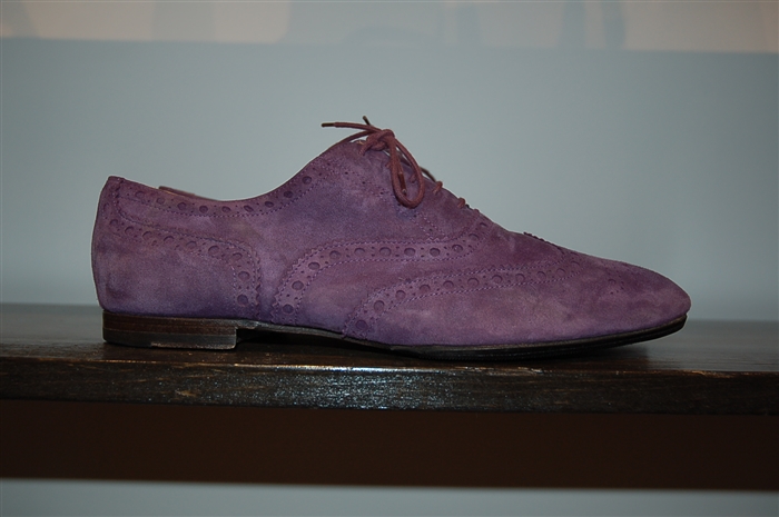 Purple Suede Paul Smith Oxford, size 10