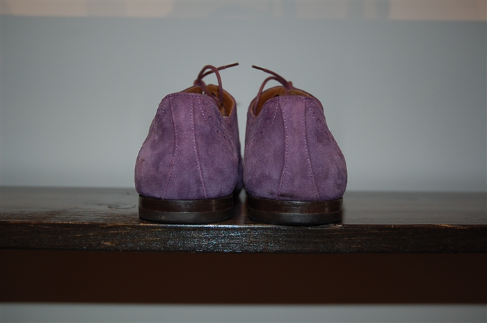 Purple Suede Paul Smith Oxford, size 10