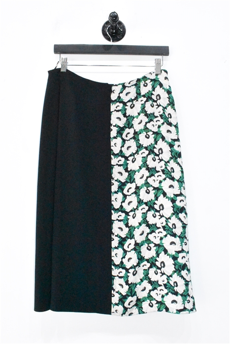 Patchwork Stella McCartney Midi Skirt, size 6