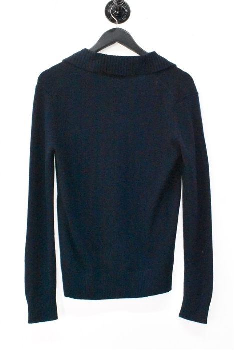 Navy Theory Cashmere Polo, size S
