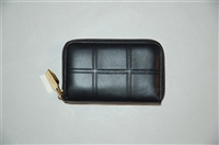 Black Leather Nina Ricci Key Case, size S