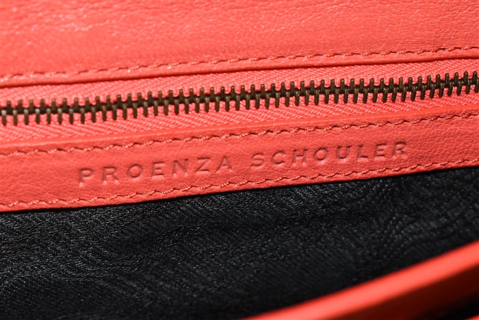 Coral Proenza Schouler Clutch, size M