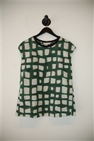 Green & White Max Mara - 'S Sleeveless, size XS