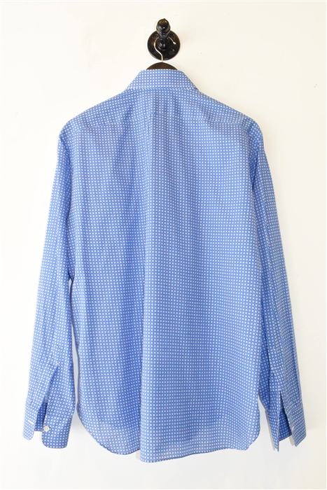 Floral Kiton Button Shirt, size L