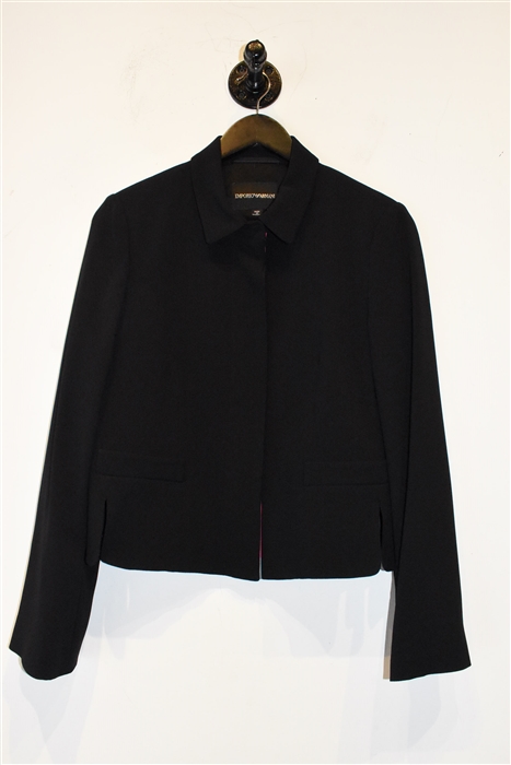 Basic Black Emporio Armani Jacket, size S