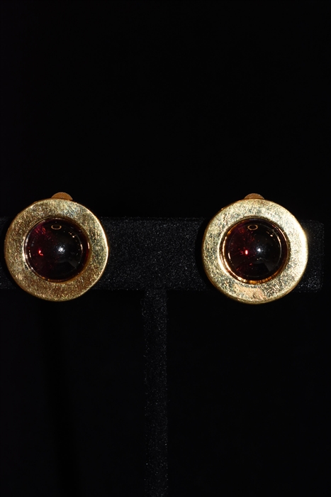 Gold Nina Ricci - Vintage Earrings, size O/S