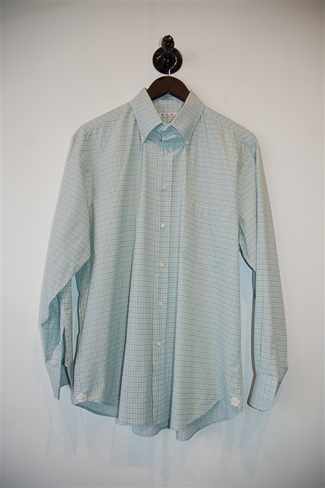 Check Loro Piana Button Shirt, size XL