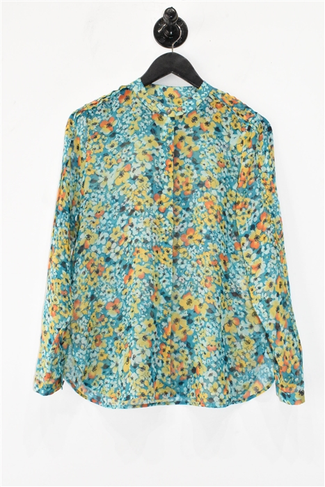 Floral Equipment Shirt, size S