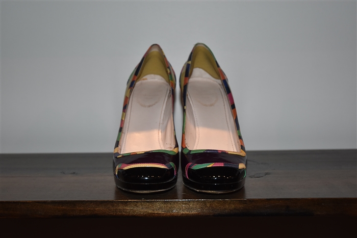 Colour Blocked Emilio Pucci Pumps, size 7